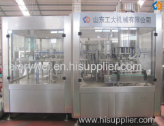 Tea and juice filling machine