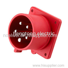 industrial cee flanged inlet cee male plug 125a 3phase ip67