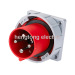 industrial cee flanged inlet cee male plug 125a 3phase ip67