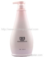 Hot stamping foil for shampoo bottle