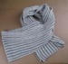 310g 240*25cm mens knitted scarf