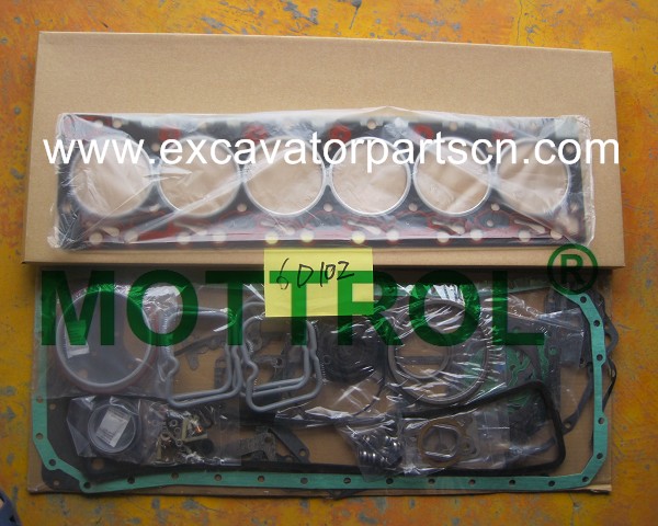 6D102 GASKET KIT FOR EXCAVATOR