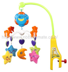 electric music plastic baby moon star bed bell