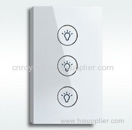 US Touch Wall Light Switch 3 Way