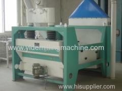 Flat rotary sieve clean up impurity cleanning machine