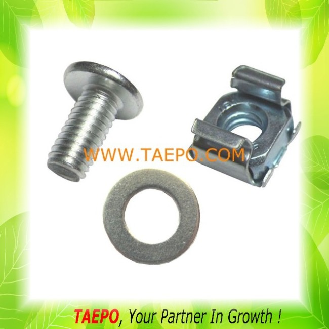 Screw and nut for Data cabinet