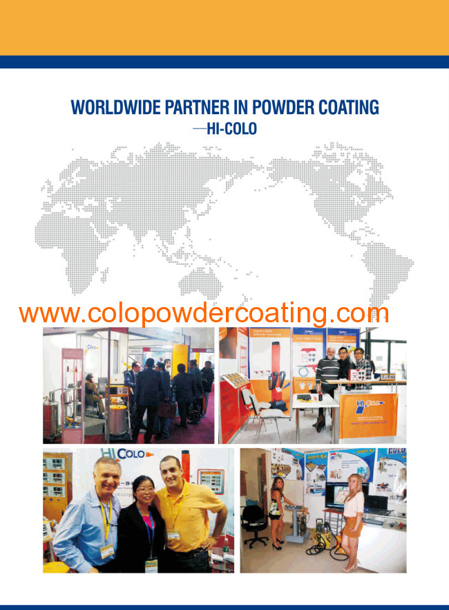 six filters recovery system powder coating booth