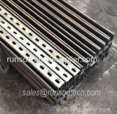 Slotted Unistrut steel Channel