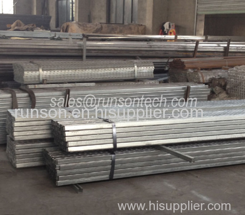 Steel perforated c channel
