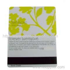 Hot stamping foil for member card