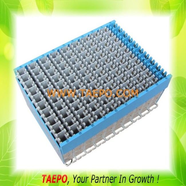 100 or 128 pairs MDF terminal block for vertical side without protection