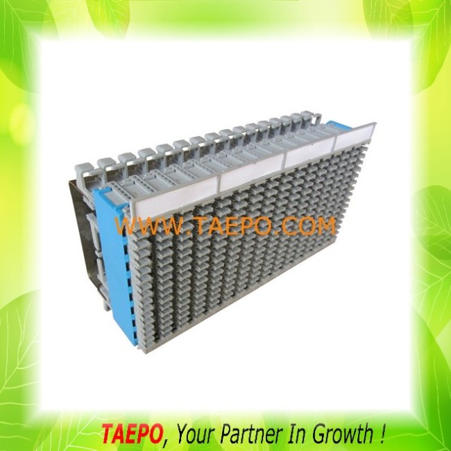 100 or 128 pairs MDF terminal block for vertical side without protection