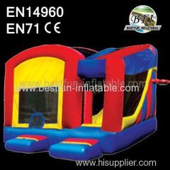 Funny Inflatable Slide Castle House