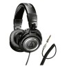 Audio-Technica ATH-M50 Professional Studio Monitor Headphones with coiled cable