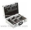 Custom Silver ABS Tool Cases , Tool Carrying Case With Plastic Handle