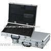 Custom Silver Aluminum Tool Cases , Elastic Holder for Carry Hand Tools