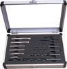 Black 4mm MDF Aluminum Tool Cases For Drills , Custom Die Cur Foam