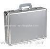 Silver ABS Aluminum Attache Cases With Combination Lock and 460*330*150mm