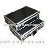 Black Aluminum Attache Cases / Document Case For Packing Computer