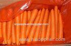 Bright Red Crunchy Organic Carrot With Round Head For Market , 300 - 350g