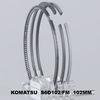 KOMATSU PISTON RING S6D102 102MM FOR TRUCK ENGINE PARTS