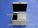 Lightweight Aluminum CD DVD Storage Case / 300 CD Case With Black Velvet