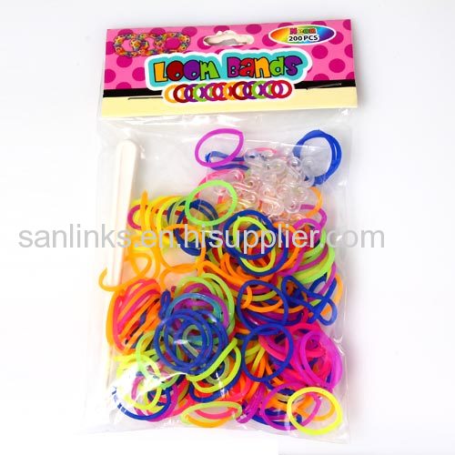 2013 New Design Silicone Rainbow Loom Bands
