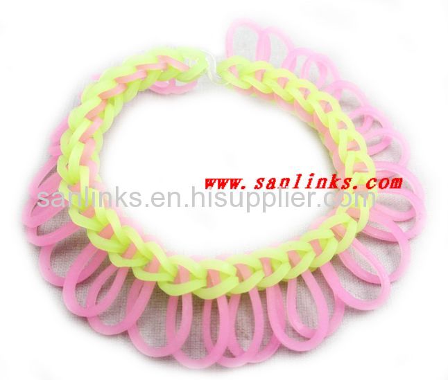 2013 New Design Silicone Rainbow Loom Bands