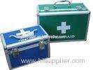 Blue Aluminum First Aid Kit Boxes