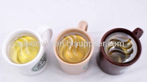 coffee cup gel car air freshener