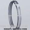 Ceramic Compressor Engine Piston Rings S6D170 With Wear - Resistance