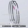 Cummins Air Compressor Truck Piston Parts 6BT 3802421 With Chrome - Plating