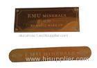 Custom Brass Logo / Nameplate Logo / Metal Logo , Aluminum Case Parts