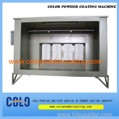 manual powder coating booths in China