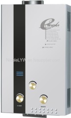 Flue gas water heater, LPG/NG