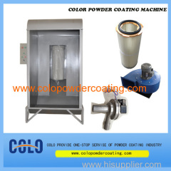 manual powder coating booth supplier