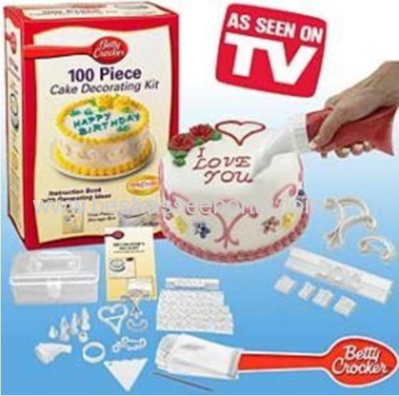 100 Piece Cake Decorating Frosting Icing Decorating With Storage Box DIY Kit Set