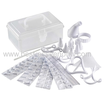 100 Piece Cake Decorating Frosting Icing Decorating With Storage Box DIY Kit Set