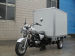 White three wheel bikes Cargo Tricycle With Cooling Box