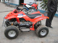 230CC 4 - Stroke Red ATV karting 4x4 go cart With Single Cylinder