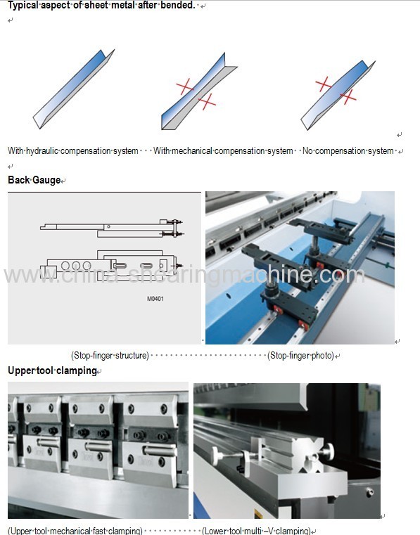 Bending machine Sheet Metal Machinery processing