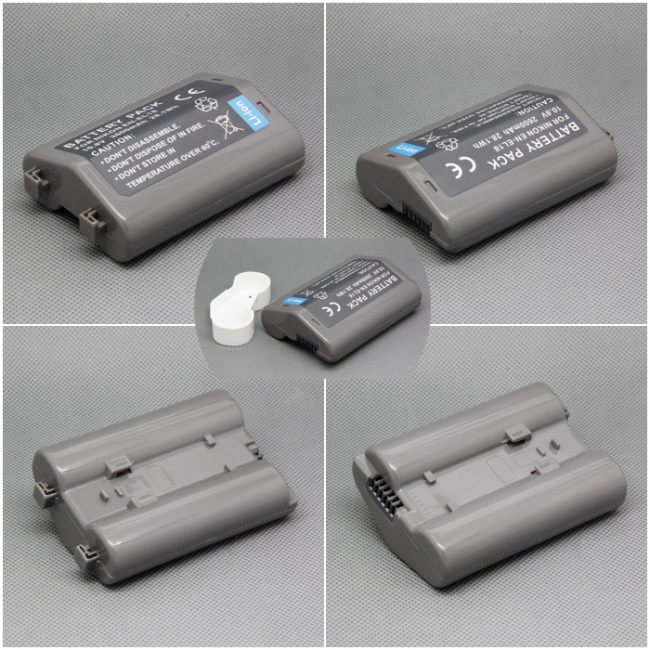 Fully Decoded EN-EL18 Rechargeable Li-ion Battery For Nikon D4 digital camera battery