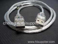 USB Type A-A 2.0 MALE TO MALE M/M CABLE 5FT