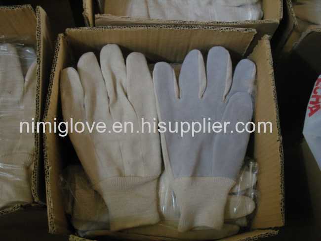 Chrome leather rigger gloves