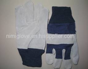 Chrome leather rigger gloves