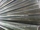 0.4 - 3.0mm Punch Welded Copper Perforated Metal Tube For Decorating