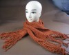 Long Warp knitting scarf