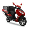 4 Stroke 150CC Gas Powered Motor Scooters For Post Fastfood
