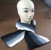 Single layer thin wrap knitting scarf