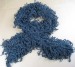 single color acrylic chaos knitting scarf